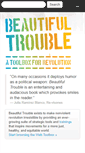 Mobile Screenshot of beautifultrouble.org